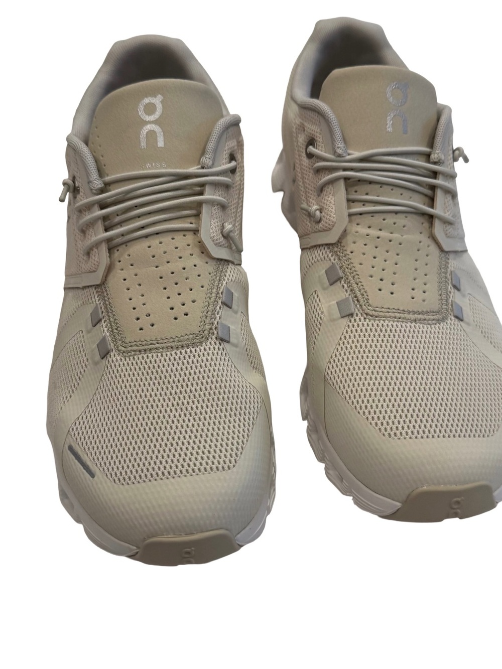 On Cloud Cloud 5 Men’s Running Shoes Cream / Sand Sz US 9.5 EU 43 NIB - Picture 2 of 15
